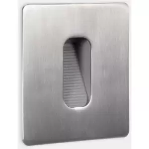 Image of Leds-C4 Gea Effect - Outdoor LED Recessed Wall Light Stainless Steel Polished 9.5cm 162lm 3000K IP65