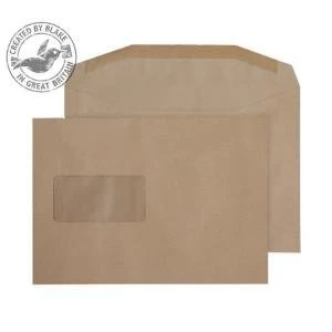 Image of Purely Everyday Mailer Gummed Window Manilla 80gsm C5 162x235mm Ref