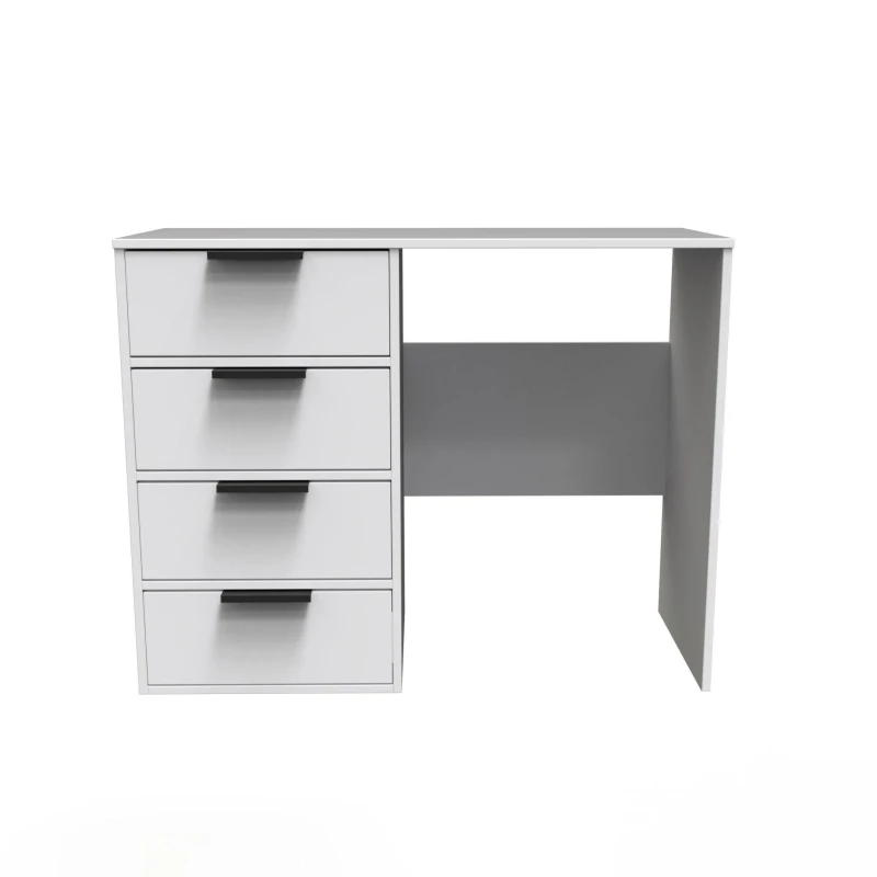 Image of Fuji 4 Drawer Vanity In White Matt (Ready Assembled)