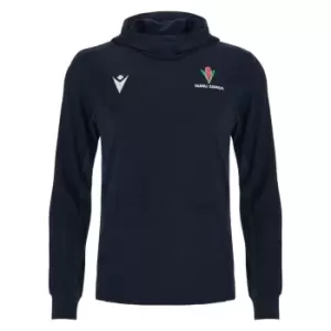 Image of Macron Samoa 23/24 Rugby Hoodie - Blue