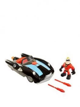Image of Disney The Incredibles Incredibles 2 Junior Supers Incredibile With Mr. Incredible Figure