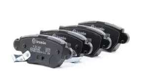 Image of BREMBO Brake pad set OPEL,CHEVROLET,VAUXHALL P 59 031 9195685,9198598,09117717 09195685,09198598,1605025,1605037,1605039,1605040,1605093,1605105