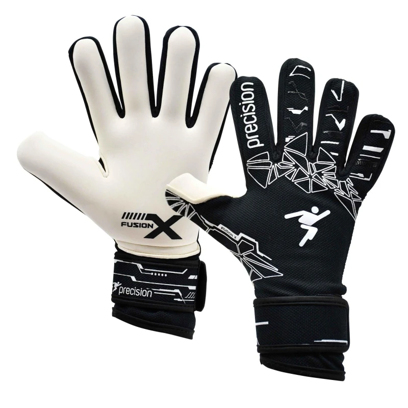 Image of Precision Fusion X Pro Lite Giga boys's Children's gloves in Black