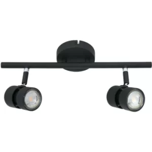 Image of Sienna Natasha Twin Spotlight Matt Black