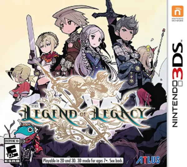 Image of The Legend of Legacy Nintendo 3DS Game