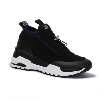 Image of Calvin Klein Hue Winter Knit Sock Trainers - Black/Navy