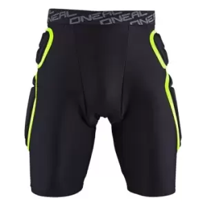 Image of Oneal Trail Protector Shorts, black-yellow, Size S, black-yellow, Size S