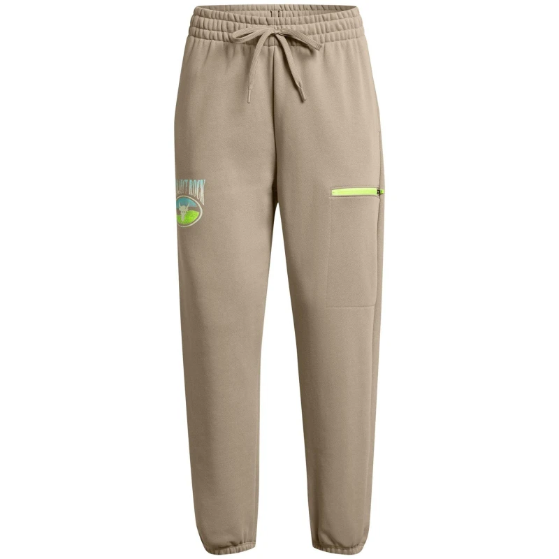 Image of Under Armour Womens Performance Tracksuit Bottoms Brown female 8 (XS)