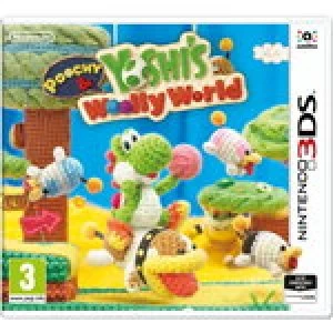 Image of Poochy and Yoshis Wooly World Nintendo 3DS Game