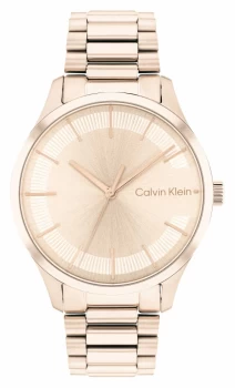 Image of Calvin Klein 25200042 Rose Gold Dial Rose Gold Stainless Watch