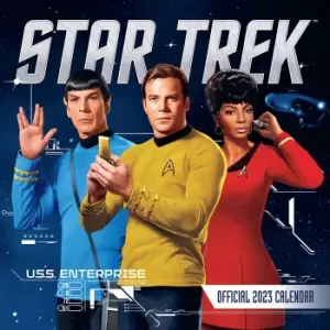 Image of Star Trek 2023 wall calendar Wall Calendar multicolour