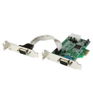 Image of 2 Port LP PCI Express Serial Card