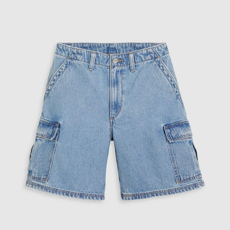 Image of Levis Womens Baggy Cargo Shorts Too Clean female 29 L32