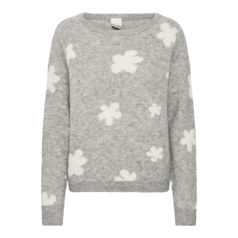 Image of Ichi Woman sweater Ichi Kamara Gris Female L