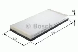 Image of Bosch 1987432407 Cabin Filter Active Carbon