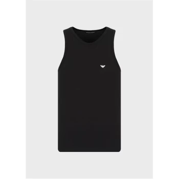 Image of Emporio Armani Icon Logo Tank Top Black Size L Men