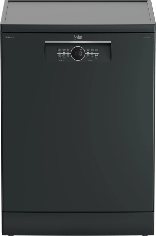 Image of Beko PowerIntense BDFN26460PA Full Size Dishwasher - Anthracite - A Rated