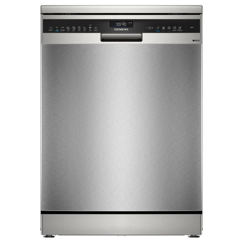 Image of Siemens IQ-500 SN25EI13CE Full Size Dishwasher - Brushed Steel - A Rated
