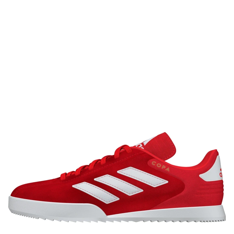 Image of adidas Copa Super Suede Childrens Trainers - Red Red C10
