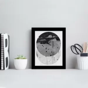 Image of SCTCIZ-029 Multicolor Decorative Framed MDF Painting