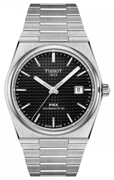 Image of Tissot PRX 40 205 Powermatic 80 Black Dial Stainless Watch