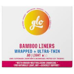 Image of Here We Flo Glo Bamboo Liner Sens Bladder 16pieces