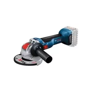 Image of Bosch 18V Coolpack 125mm Cordless Angle Grinder Gwx 18V 125mm - Bare Unit Blue
