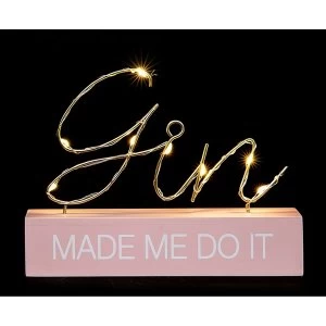 Image of LED String Words Gin