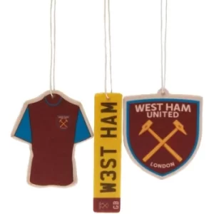 Image of West Ham United FC 3pk Air Freshener
