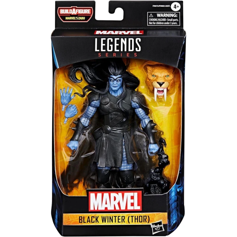 Image of Hasbro Marvel Legends Series Black Winter (Thor), 6 Comics Collectible Action Figure