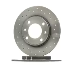Image of BREMBO Brake disc PEUGEOT,CITROEN 08.5334.1X 1618860980,169115,E169115 Brake rotor,Brake discs,Brake rotors 1618860980,4246G6,4249F5,E169115