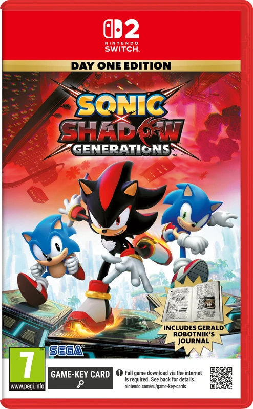 Image of Sonic X Shadow Generations Day One Edition Nintendo Switch 2 Game