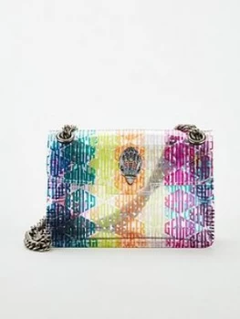 Image of Kurt Geiger London Transparent Mini Kensington Crossbody Bag - Multi