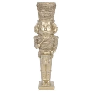 Image of Champagne Nutcracker Ornament