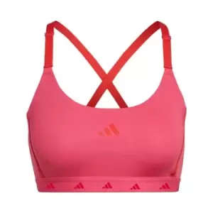Image of adidas Aeroimpact Training Light-Support Techfit Bra Wome - Pink