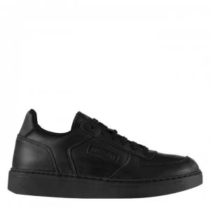 Image of Lyle and Scott McMahon Trainers - Black Mono 291