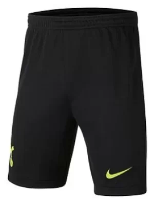 Image of Nike Youth Tottenham 21/22 Away Shorts, Black, Size S