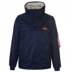 Image of Alpha Industries HPO Anorak - Rep Blue