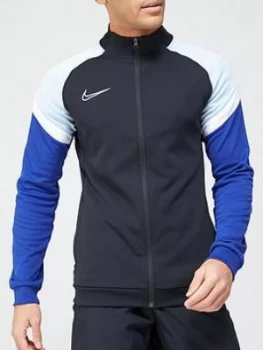 Image of Nike Gpx Academy Track Top - Black/Blue