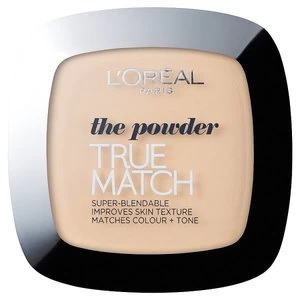 Image of LOreal Paris True Match Powder W1 Golden Ivory 9g Gold