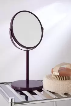 Image of Purple Swivel Mirror - Metal
