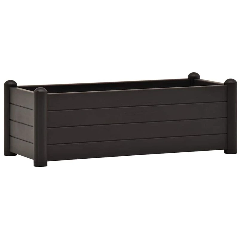 Image of VIDAXL Garden Raised Bed pp Anthracite 100x43x35cm Vidaxl 8720286194041