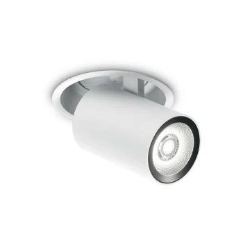 Image of Ideal Lux Lighting - Ideal Lux Adjustable Recessed Downlight White, 4000K, 12W