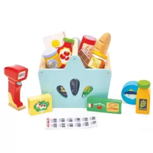Image of Le Toy Van Honeybake Groceries Set and Scanner
