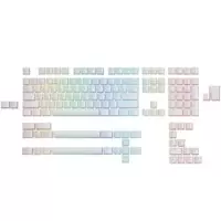 Image of Glorious Aura Keycaps v2 PBT ANSI US - White (GLO-KC-AURA2-W)