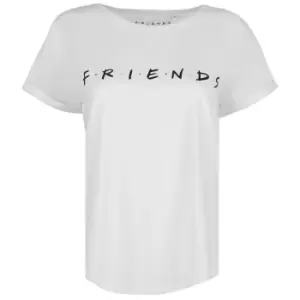 Image of Logo Mania Titles Logo T-Shirt - White