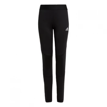 Image of adidas AEROREADY XFG Training Stretch Leggings Kids - Black / White