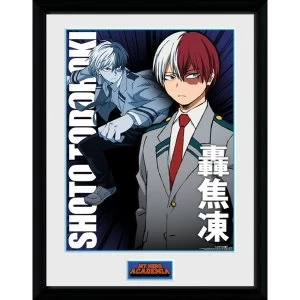 Image of My Hero Academia Shoto Todoroki Collector Print
