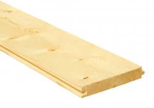 Image of Wickes PTG Floorboards 18 x 119 x 1800mm Single