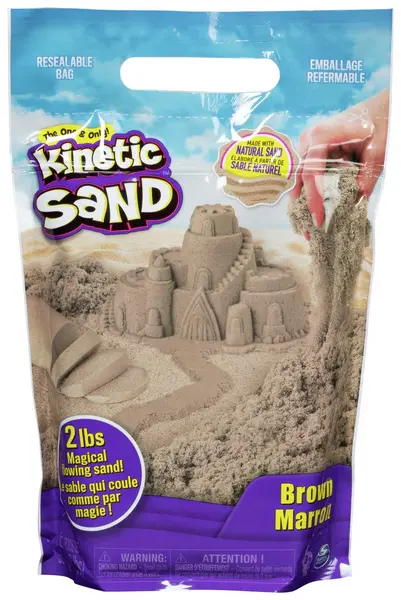 Image of Kinetic Sand Brown 907g Bag